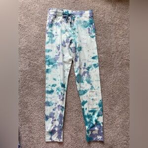 PINK Victoria's Secret Blue & Purple Joggers- Size Medium